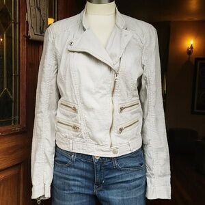 Armani Exchange Cotton Moto Jacket M